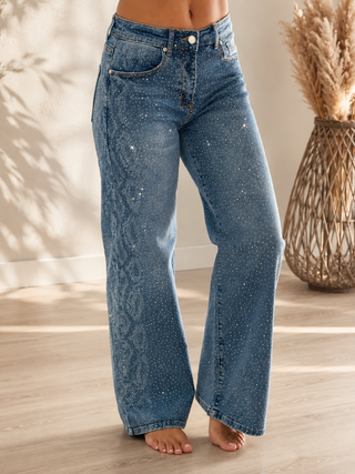 Viper Rhinestone Jeans 30" Inseam