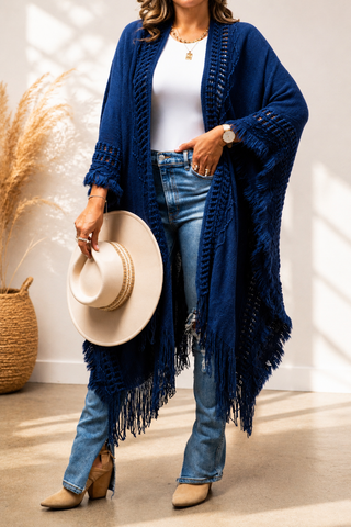 Kayla Cozy Bohemian Ruana