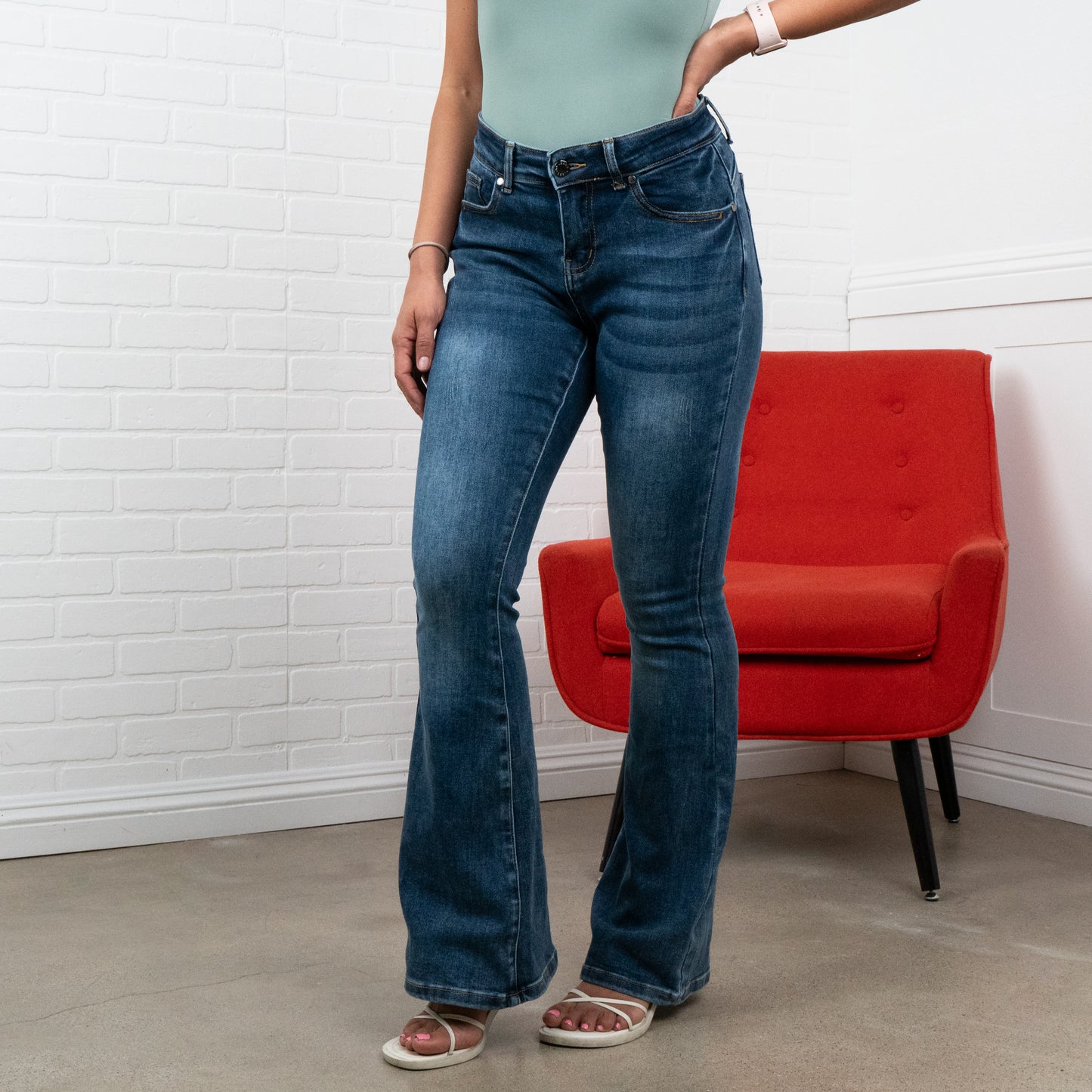 The sculpted Jeans