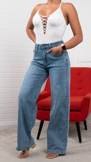 Lauren Classic High waisted 31" comfy Jeans