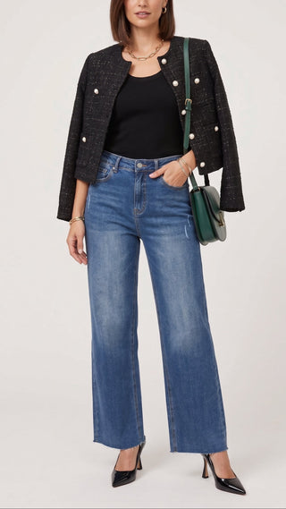 Esther High-Rise Stretchy Fitted Jeans
