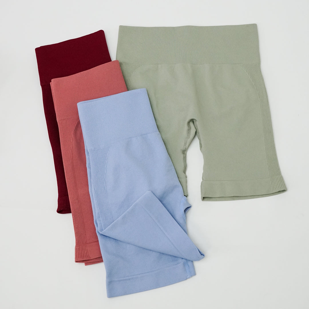 Elise High-Waist Scrunch Shorts – Sculpting Biker Style