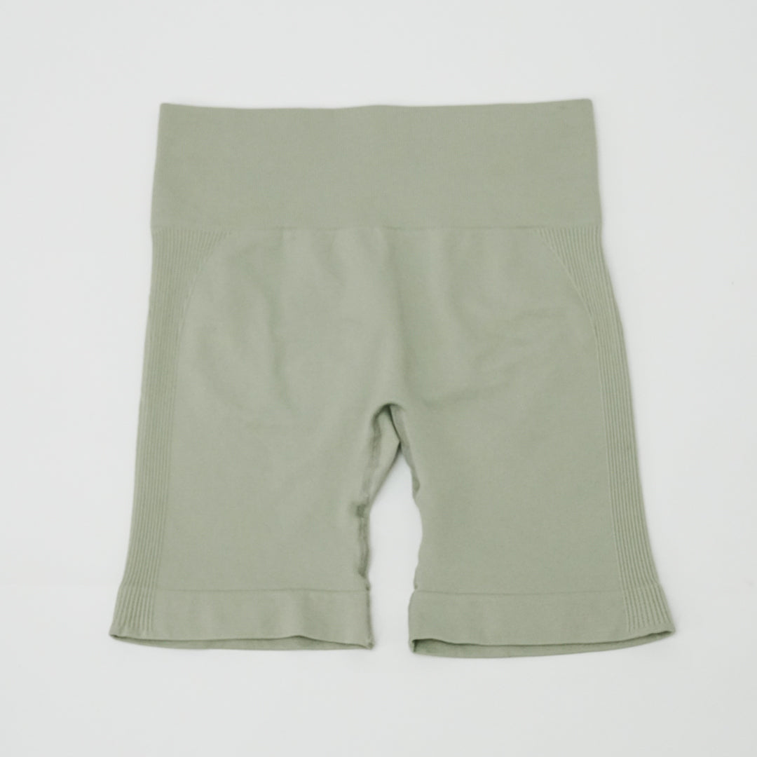 Elise High-Waist Scrunch Shorts – Sculpting Biker Style