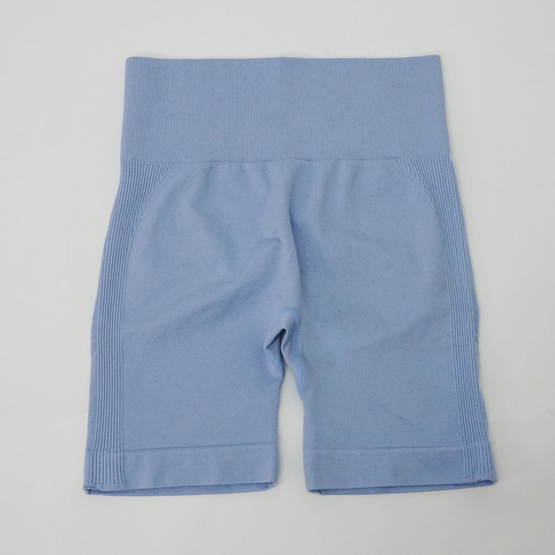 Elise High-Waist Scrunch Shorts – Sculpting Biker Style