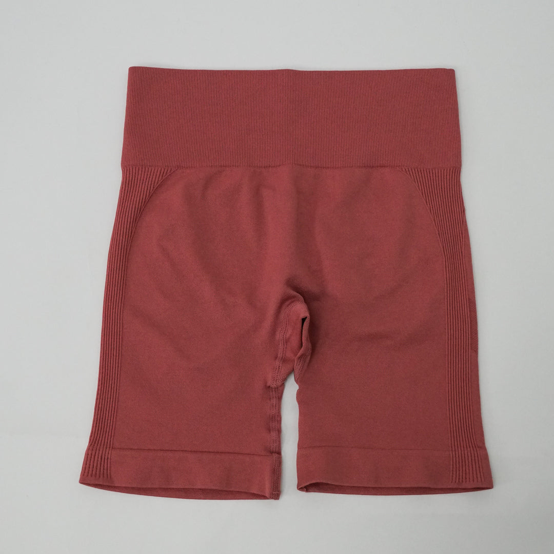 Elise High-Waist Scrunch Shorts – Sculpting Biker Style