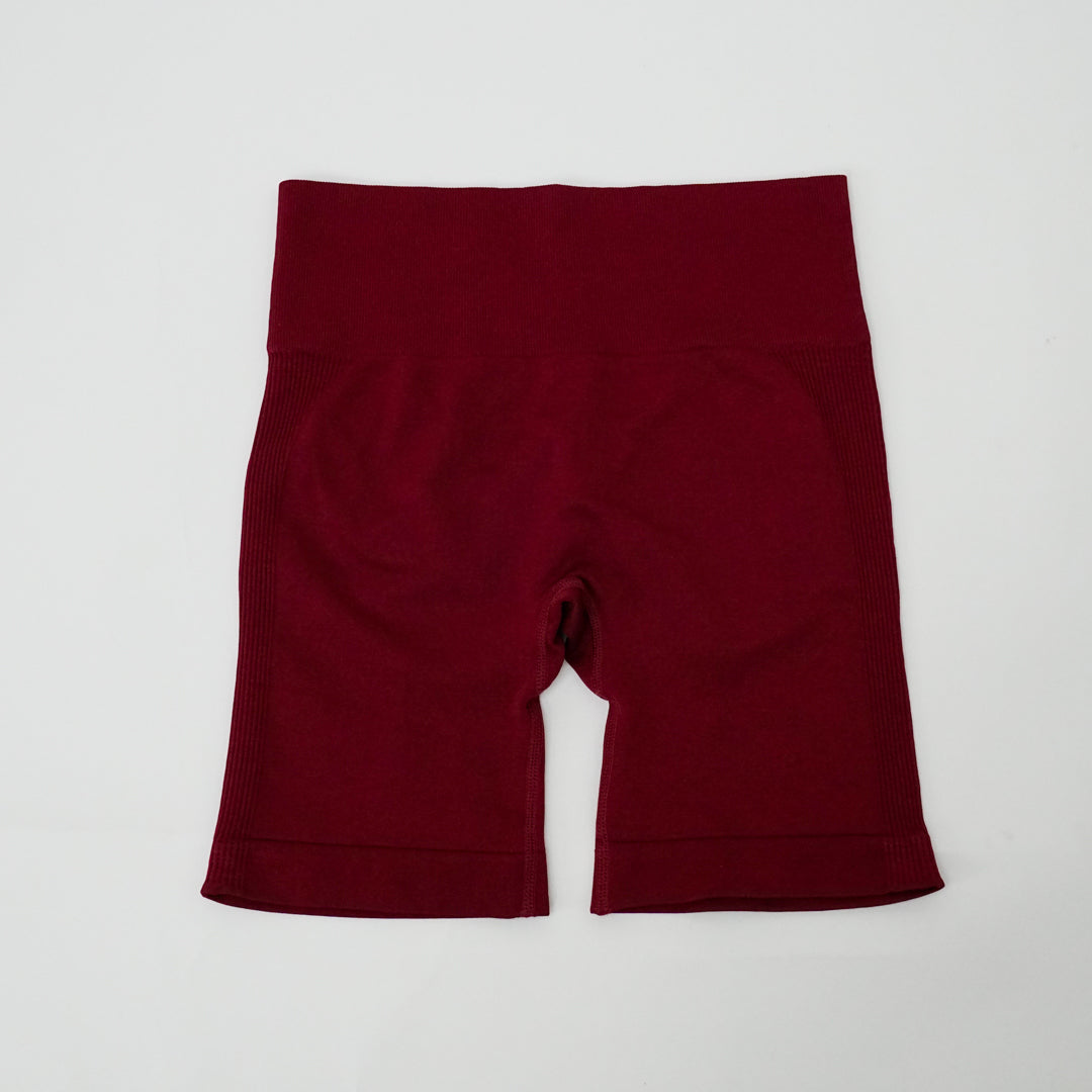 Elise High-Waist Scrunch Shorts – Sculpting Biker Style