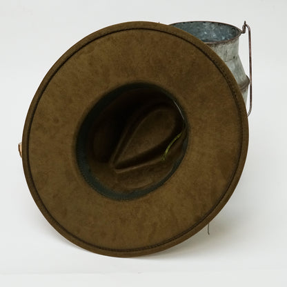 Stevie Buckle Strap Fedora Hat