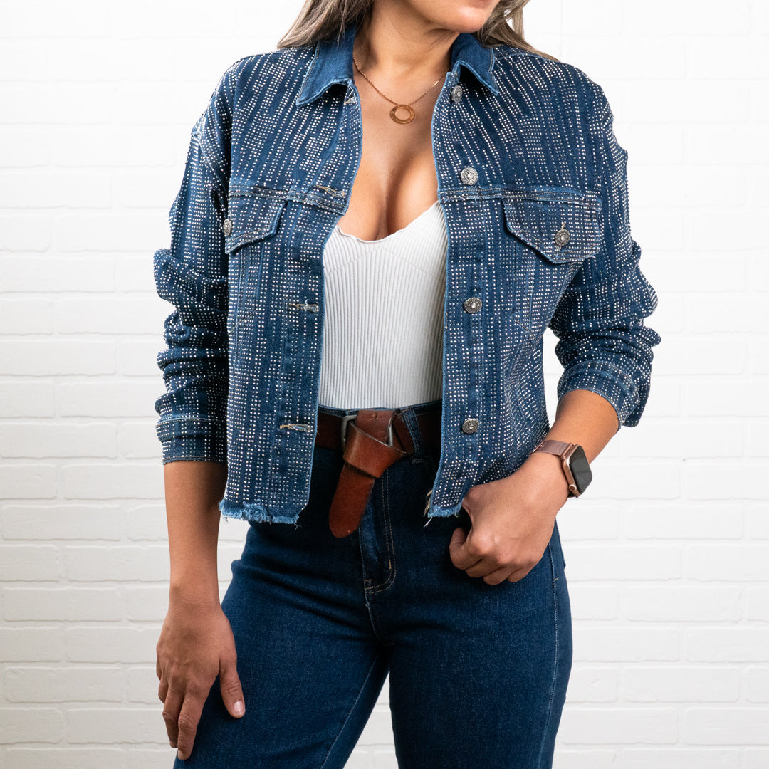 Trinity Rhinestone Jacket The Ultimate Sparkle Statement Piece!