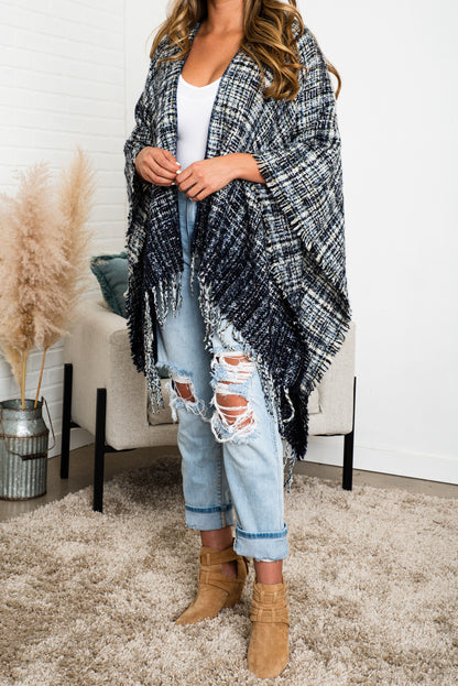 Alina Comfy Ruana Boho Ruana