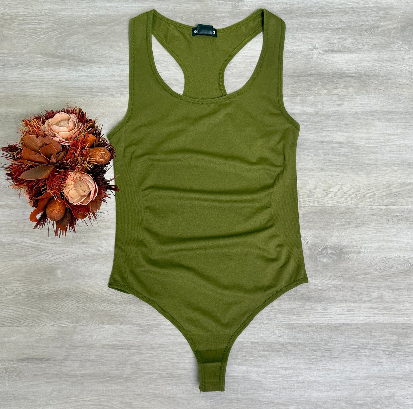Ashlee Lightweight Solid Bodysuit