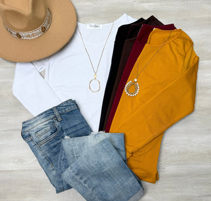 Cozy Core Long Sleeve Comfy Top