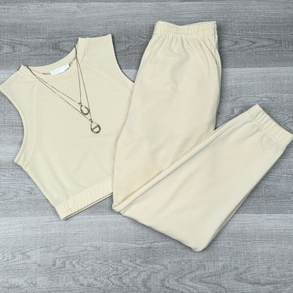 Julie French Terry Top Jogger 2 pice Set