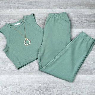 Julie French Terry Top Jogger 2 pice Set