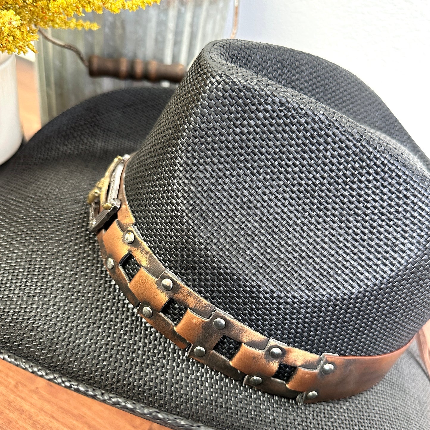 Taylor stampede cowboy straw hat