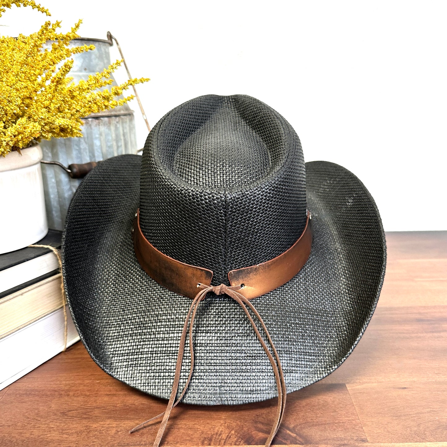 Taylor stampede cowboy straw hat