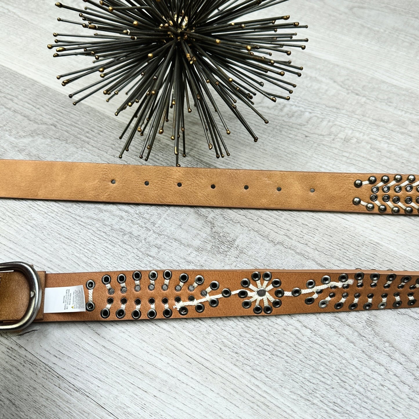 Alice Studded Faux Leather Belt