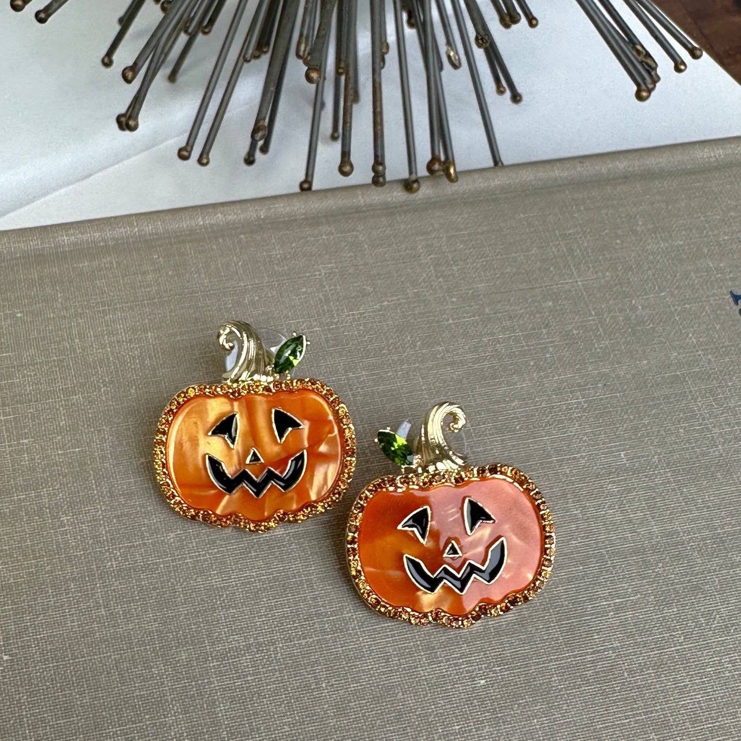 Pumpkin Earrings