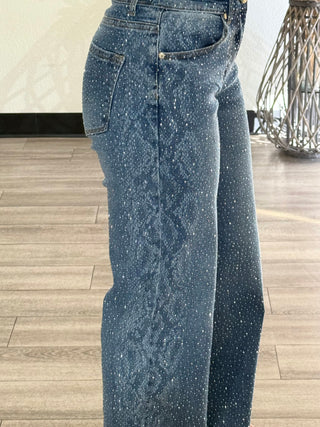 Viper Rhinestone Jeans 30" Inseam