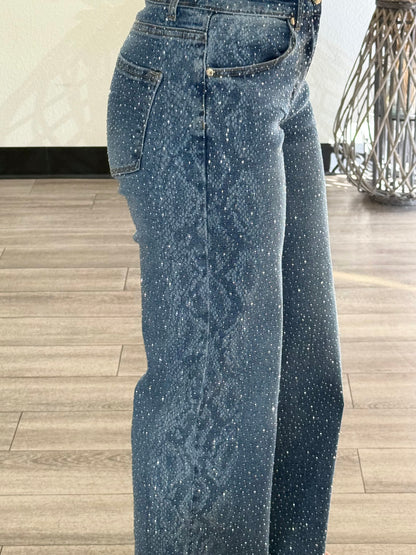 Viper Rhinestone Jeans 30" Inseam