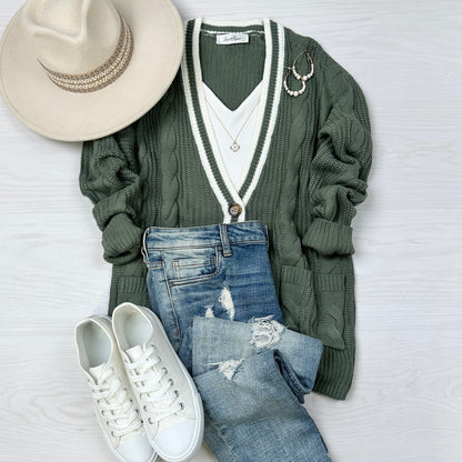 Olivia  Button up cardigan