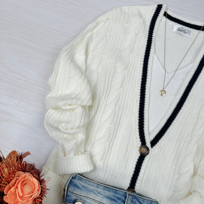 Olivia  Button up cardigan