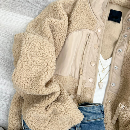 Melissa Bolero Sherpa Jacket