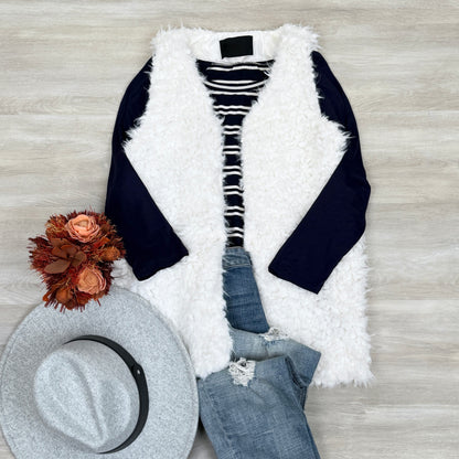Britt Faux Fur Vest