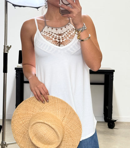 Amelia V-neck Tank Top