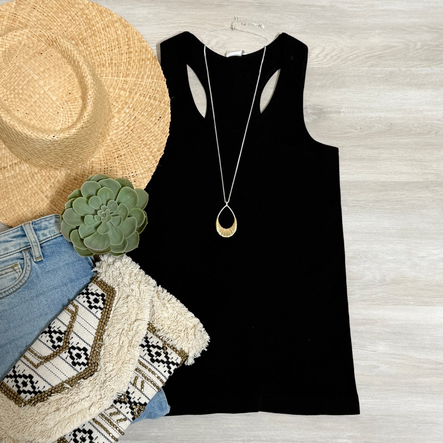 Racerback Layering Tank Top