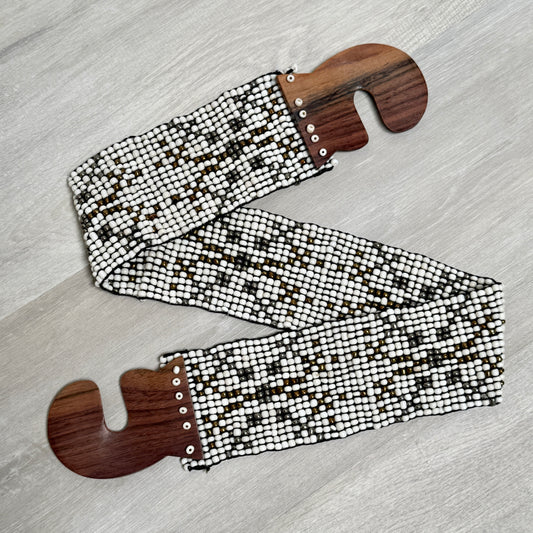 Beaded Stretchy Belt