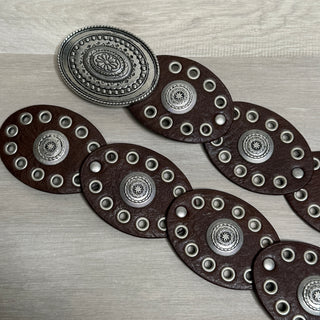 Eyelet Western Belt