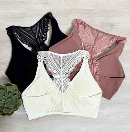 Amanda Comfy Racerback Boho Bralette