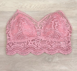 Mel Lace detail bralette