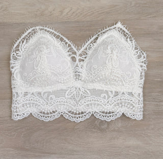 Mel Lace detail bralette