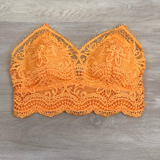 Mel Lace detail bralette