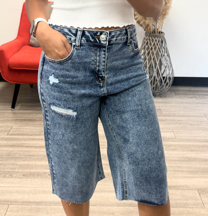 Adi Distressed Jorts