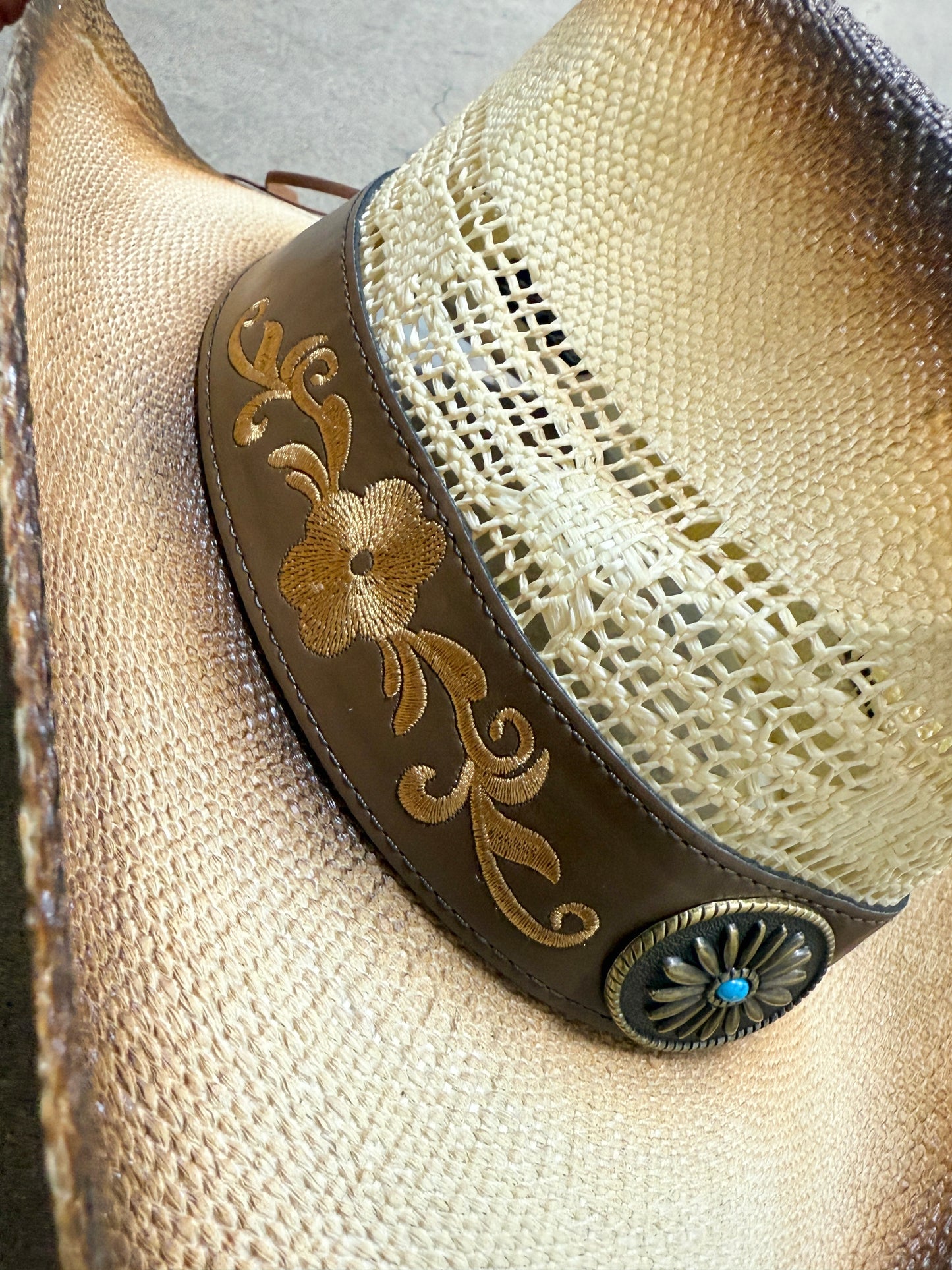 Dalina embroidered cowgirl hat