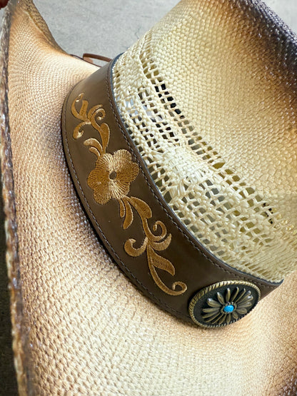 Dalina embroidered cowgirl hat