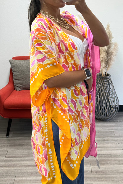 Regi Multi color kimono
