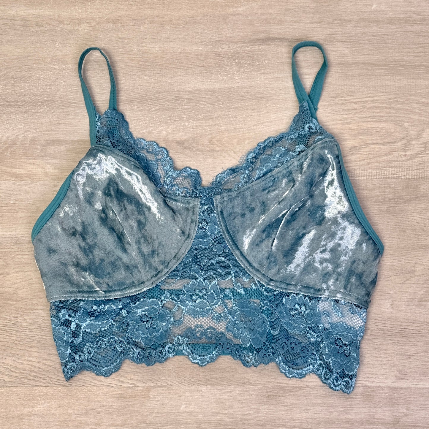 Velvet Lace bralette