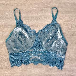 Velvet Lace bralette
