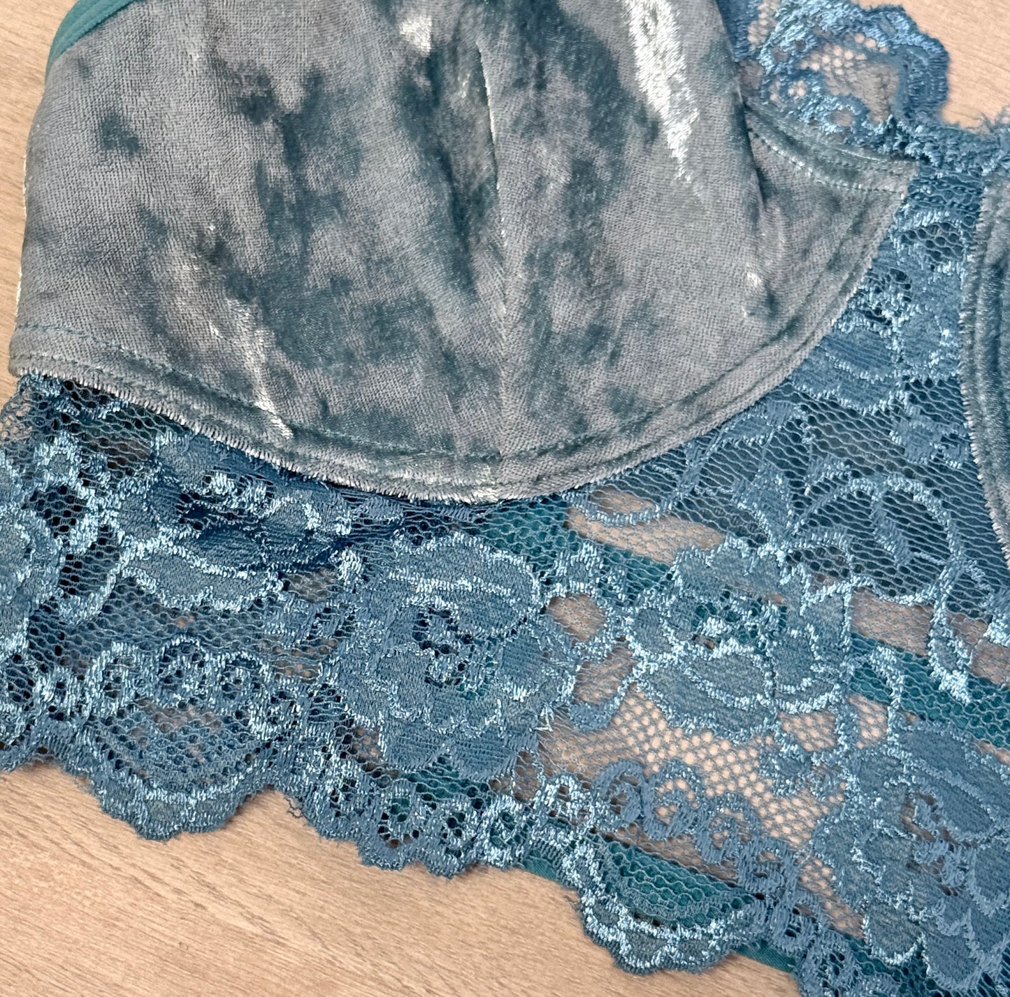 Velvet Lace bralette