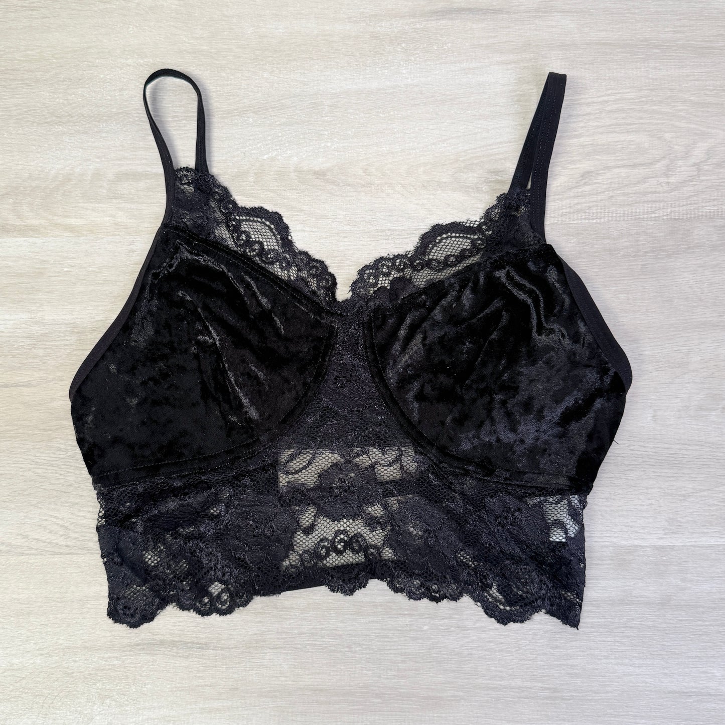 Velvet Lace bralette