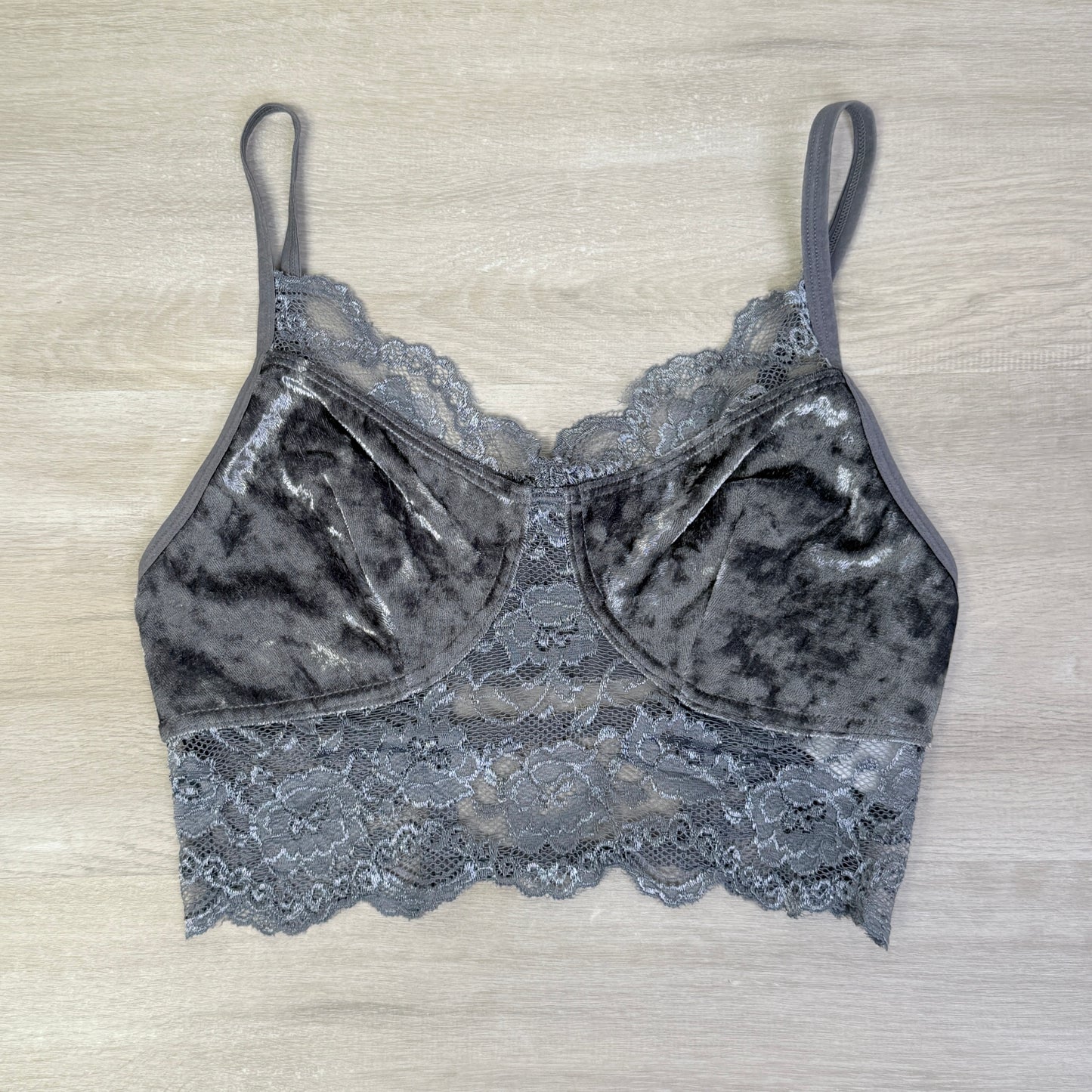 Velvet Lace bralette