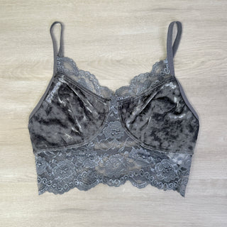 Velvet Lace bralette