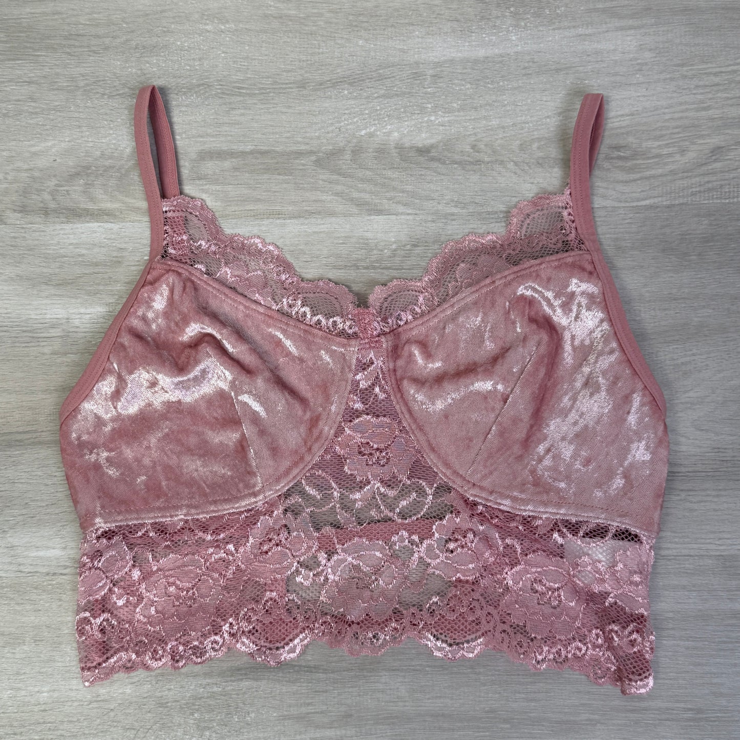 Velvet Lace bralette