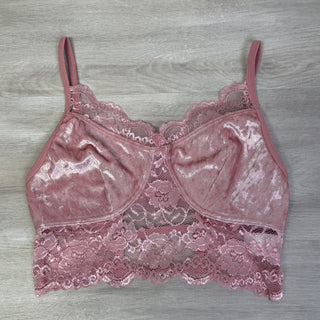 Velvet Lace bralette