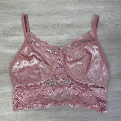 Velvet Lace bralette
