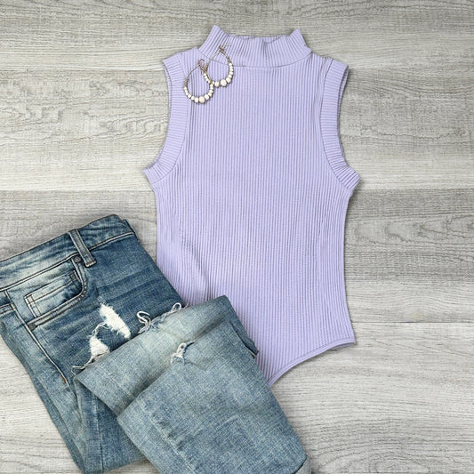 Emilia High Neck Classic Bodysuit