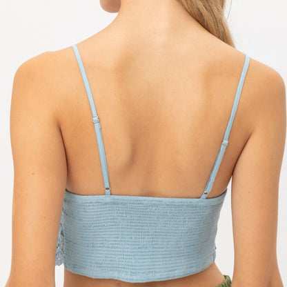 Mel Lace detail bralette